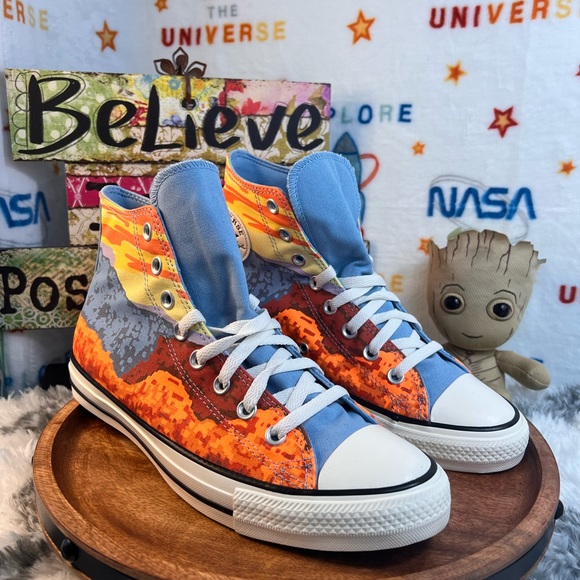 CONVERSE CTAS HI MAGMA ORANGE - Picture 2 of 11